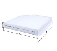 KNECHT LA 386 Filtre, air de l'habitacle pour AUDI,PORSCHE