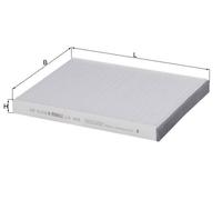 KNECHT LA 484 Filtre, air de l'habitacle pour HYUNDAI