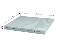 Filtre d'habitacle Filtre à particules LA 60 MAHLE pour RENAULT MEGANE Scénic