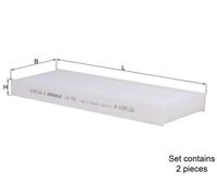 KNECHT LA 921/S Filtre, air de l'habitacle pour CITROËN,PEUGEOT