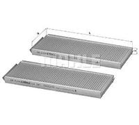 Knecht LA391/S Filtre, air de l'habitacle