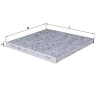 KNECHT LAK 301 Filtre, air de l'habitacle pour HYUNDAI,KIA