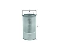 KNECHT LX 1024 Filtre à air pour ERF,MAN
