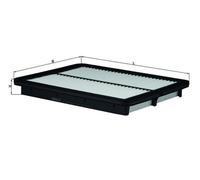 Mahle Original Filtre à air LX 2639 pour KIA Sorento I