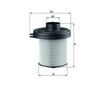 KNECHT LX 291 Filtre à air convient pour PEUGEOT 205 II (20A/C) 106 I (1A, 1C)
