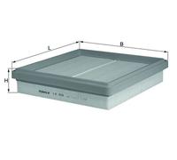 Filtre à air type origine pour Porsche 911 type 964 Carrera