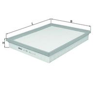 KNECHT LX 735 Filtre à air pour VW Golf V 3/5 portes (1K1)