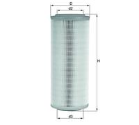 KNECHT LX 855 Filtre à air pour FIAT,LANCIA