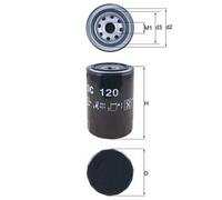 KNECHT OC 120 Filtre à huile pour DAIHATSU,GREAT WALL,TOYOTA,VW