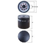 KNECHT OC 1421 Filtre à huile pour CADILLAC,CHEVROLET,MG,OPEL,VAUXHALL