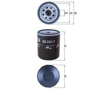KNECHT OC 237/1 Filtre à huile pour AUSTIN,BENTLEY,FSO,LAND ROVER,LDV,LOTUS,MG,M