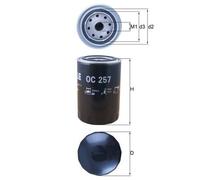 KNECHT OC 257 Filtre à huile pour AUDI,VW