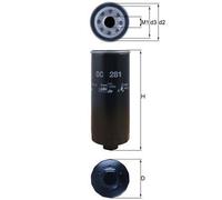 KNECHT OC 281 Filtre à huile pour AUDI,JAGUAR