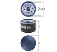 KNECHT OC 467 Filtre à huile pour AIXAM,ALFA ROMEO,ALPINE,ARO,BELARUS,DACIA,HORE