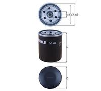 KNECHT OC 495 Filtre à huile pour MITSUBISHI,SMART
