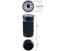 KNECHT OC 584 Filtre à huile pour ISUZU,OPEL,VAUXHALL