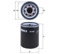 KNECHT OC 602 Filtre à huile pour DAIMLER,JAGUAR,LAND ROVER