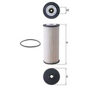 KNECHT OX 1236D Filtre à huile pour ASTON MARTIN,MERCEDES-BENZ