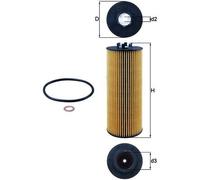 KNECHT OX 164D Filtre à huile pour AUDI,SKODA,VW