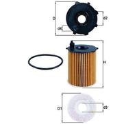 KNECHT OX 171/16D Filtre à huile pour ALFA ROMEO,CHRYSLER,FIAT,LANCIA