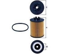 KNECHT OX 173/2D Filtre à huile pour CHEVROLET,OPEL,SUZUKI,VAUXHALL