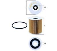 KNECHT OX 175D Filtre à huile pour VW TIGUAN (5N) Passat Variant (3G5, CB5)