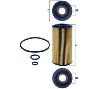 KNECHT OX 179D Filtre à huile pour GAZ,MERCEDES-BENZ