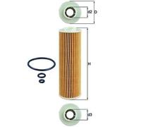 KNECHT OX 183/5D1 Filtre à huile pour MERCEDES-BENZ
