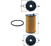 KNECHT OX 205/2D Filtre à huile pour CITROËN,JAGUAR,LAND ROVER,PEUGEOT