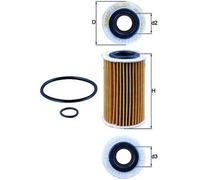 KNECHT OX 209D Filtre à huile pour RENAULT