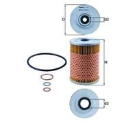KNECHT OX 32D Filtre à huile pour MERCEDES-BENZ,PUCH