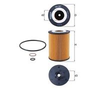 Filtre à huile KNECHT OX 367D