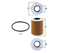 KNECHT OX 369D Filtre à huile pour HYUNDAI,KIA