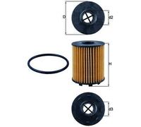 KNECHT OX 371D Filtre à huile convient pour MERCEDES-BENZ GLK (X204) SL (R129)