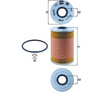 KNECHT OX 41D Filtre à huile pour ALPINA,BMW