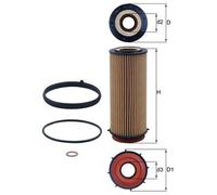 Filtre à huile KNECHT OX 560D