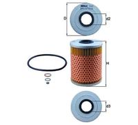 KNECHT OX 68D Filtre à huile pour ALPINA,BMW