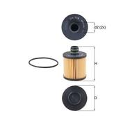 KNECHT OX 779D Filtre à huile pour ALFA ROMEO,FIAT,JEEP,LANCIA,OPEL,SUZUKI,VAUXH