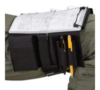 Knee Boards Pilot - Clipboard 7 Slots Strap, Pilots Kneeboard Writing Board Clipboards with Leg Straps Notes Organizer Aviation Tool | Perfect for Checklists Manuals Charts Cards Document Home School