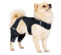 Knee Brace for Dogs - Adjustable Joint Wrap | Dog Rear Leg Brace with 4 Metal Stabilizers Suitable for Hiking Exercise Outdoor Activities Park Beach Travel Home