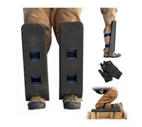 Knee Crawler Knee Pads for Attic, Crawler Climber Knee Pads, Self-Supporting Kneepads for Attic Crawling with Adjustable Wrap Straps,Lightweight Work Knee Protectors with Wrap Straps