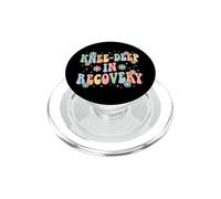 Knee-Deep in Recovery Chirurgie du Genou PopSockets PopGrip pour MagSafe
