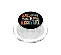 Knee-Deep in Recovery Chirurgie du Genou PopSockets PopGrip pour MagSafe