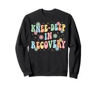 Knee-Deep in Recovery Chirurgie du Genou Sweatshirt