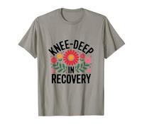Knee-Deep in Recovery Fleurs T-Shirt
