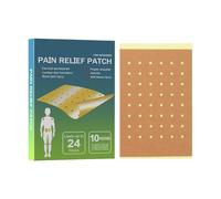 Knee Patches - Relief Plasters | 24 Hour Heating Natural Soothing Formula Breathable Adhesive Comfort for Lower Back, Neck, Shoulder, Joint Support or Daily Wellness Care