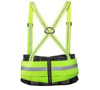 KNEETEK Kneetek Ceinture de soutien dorsal High-Vis, Jaune, Type: XL Quantité:1