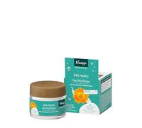 Kneipp 24h Hydro Crème de nuit pour le visage avec calendula bio et vitamine E Pour peaux normales à sèches Végétalien 50 ml