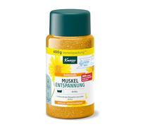 Kneipp Cristaux de bain Relaxation musculaire - Pack de stockage - Avec solution saline profonde naturelle de Luisenhall et extrait d'arnica et d'huiles essentielles de cabreuva, romarin et pinus - 600 g