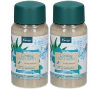 Kneipp Cristaux pour bain de pieds Cooling Sel De Bain 2x600 g